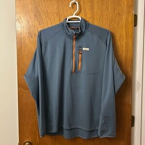 Orvis Horseshoe Hills 1/4 zip pullover fleece jacket